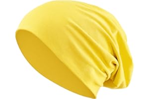 BALINCO Jersey di Cotone Elastico Lungo Slouch Beanie Uomo & Donna Unisex Berretto Heather in 35 Vari Colori (3)