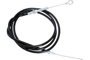 QAZAKY Enhanced 71"inch Throttle Cable 63"inch Long Casing Wire Compatible with Manco ASW 8252-1390 Go Kart Cart Mini Bike Buggy Gokart Scooter Lawn Mower