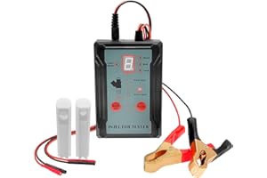 Shkalacar 12V/5V Tester wtryskiwaczy paliwa i adapter, zestawy narzędzi do czyszczenia DIY do diagnostyki czyszczenia wtryskiwaczy