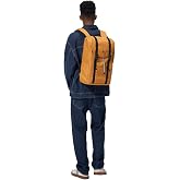 TOMTOC 15.6" VintPack Serisi Notebook Sırt &Ccedil;antası 22L, 15.6 in&ccedil;, TA1M1Y1, Sarı, &uuml;niseks-yetişkin