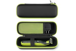XPEX 1 Stück Tasche Für O Blade Und Braun Series,Universal Rasierer Hart Case Schutzhülle Für Qp2734 Qp2724 Qp2824 Qp6551 Qp4631,Reise Schutz Hülle Für Elektrorasierer,Rasierer Tragen Etui Tragetasche