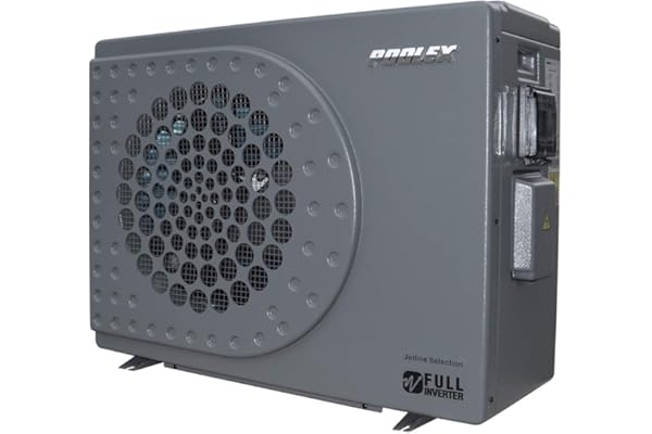 POOLEX - PC-JLS095N - Pompe à Chaleur Piscine Silencieuse avec Compresseur et Ventilateurs à Vitesse Variable - Jetline Selection Inverter 95 - Volume du Bassin de 40 à 50m3