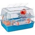 Ferplast DUNA FUN Interactive Multi-Level Hamster Cage - Includes Play Accessories, Tunnel System, and Exercise Wheel, 55x47x37.5 cm