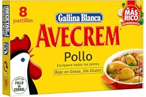 Avecrem Gallina Blanca Caldo De Pollo 8+2 Pastillas