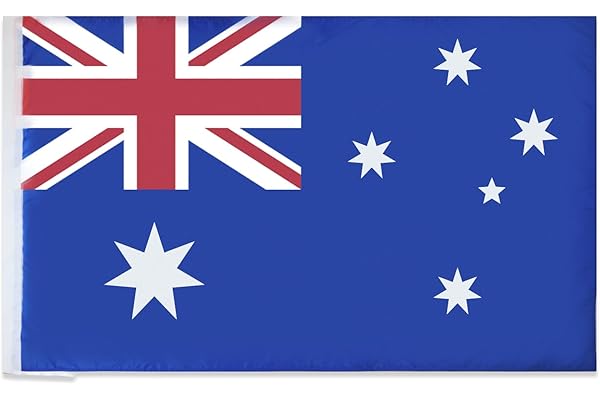 AZ FLAG - Drapeau Australie - 150x90 cm - Polyester léger - Drapeau Australien Avec Fourreau et Cordelettes - 80g