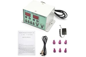 JIEOTWICE DIY WIG Schweißgerät zum Kaltschweißgerät Edelstahl Mini Punktschweißgerät Zeit Impuls Controller Modifizierter Kaltschweißer(Mit Fußschalter,SL-MINI)