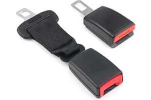 DXiongW Universale Prolunga Cintura Sicurezza e Adattatore di Fibbia di Cintura 23cm Estensione Cintura di Sicurezza per Gravidanza Bambini Metallo Aggancio Cintura Sicurezza Accessori Seggiolino Auto