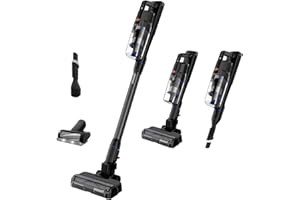 Bissell PowerClean FurGuard, Aspirateur Balai sans Fil, 280W, Brosse Autonettoyant, Éclairage FurFinder, Aspirateur sans Fil, Autoportant, Filtre HEPA, 2500 mAh Batterie Amovible, 50 Min, 4091N