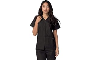ADAR UNIFORMS Adar Universal Blouse Médicale Femme - Tunique avec Boutons Pressions