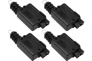 ZEALfix 4 × Moteur Centralisation de Porte ou Coffre pour Clio 2 Duster Logan Sandero, Actionneur de Verrouillage Central pour Megane Scénic Trafic Twingo Espace Kangoo Master 2 7701039565