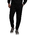 Fruit of the Loom mens Eversoft Fleece Elastic Bottom Sweatpants With Pockets, Relaxed Fit, Moisture Wicking, Breathable Sweatpants (pack of 1)