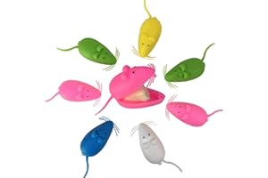 YOUYA DENTAL Youya Zahn-Aufbewahrungsbox, niedlicher Milchzahn-Organizer mit Maus-Form, Geschenk für Kinder, Weiß, 50 Stück