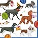 Produktbild Winston und Friends Hunde Party Caspari Lunch Papier Servietten 20 Stück 3-lagig 33 cm quadratisch