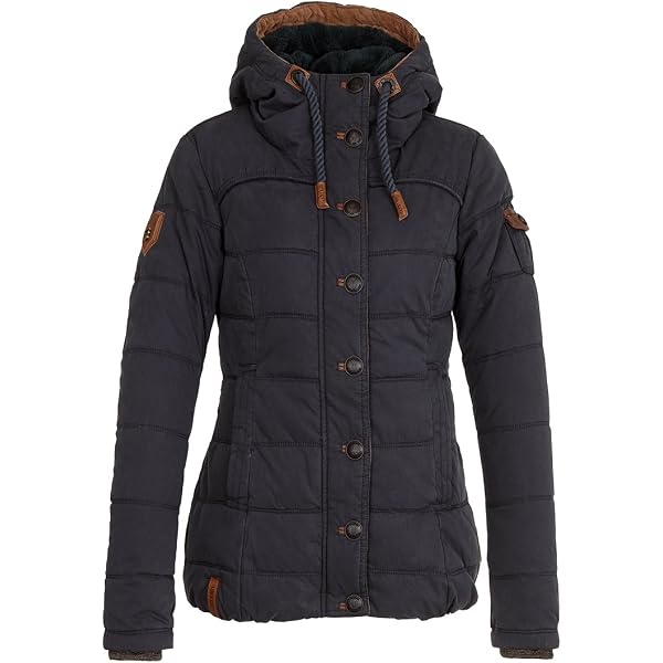 Giubbotto Invernale Donna Naketano Shortcut II - Caldo, Con Cappuccio E Doppia Cerniera, Cotone - 6