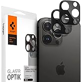 Spigen Apple iPhone 16 Pro Max / 16 Pro / 15 Pro Max / 15 Pro / 14 Pro Max / 14 Pro ile Uyumlu Kamera Lens Camı Koruyucu GLAS