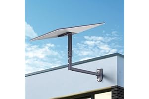 Starlink - Kit di montaggio a parete lungo, kit di montaggio per tetto EDUP LOVE Starlink, Internet Kit satellite con adattatore Starlink Pole Mount, supporto per parabola Starlink V2 e alte