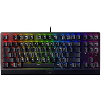 Razer BlackWidow V3 Tenkeyless - Mechanical Wired Gaming Keyboard Black - US Layout – RZ03-03490100-R3M1