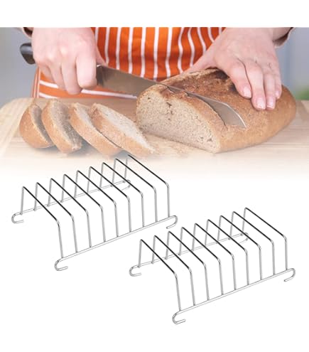 Air Fryer Stainless Steel Bread Rack Perfect For Holding Toast
