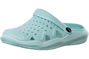 Brandsseller Zueco para mujer con plantilla de masaje, para el baño, el jardín, el tiempo libre