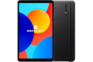 Xiaomi Redmi Pad SE 8,7" + Housse - Tablette 8,7" LCD (MediaTek Helio G85, 4 Go de RAM, 64 Go de ROM, WiFi + Bluetooth 5.3, Batterie de 6650 mAh), Bleu (Version ES)