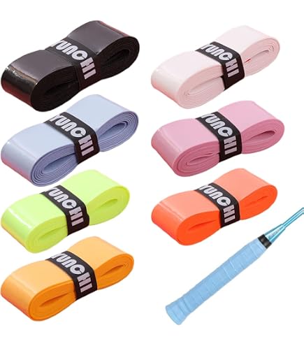 Ruban Grip Antidérapant Pour Raquettes - Tennis, Badminton, Squash, Padel, 10 Pièces En PU Absorbant