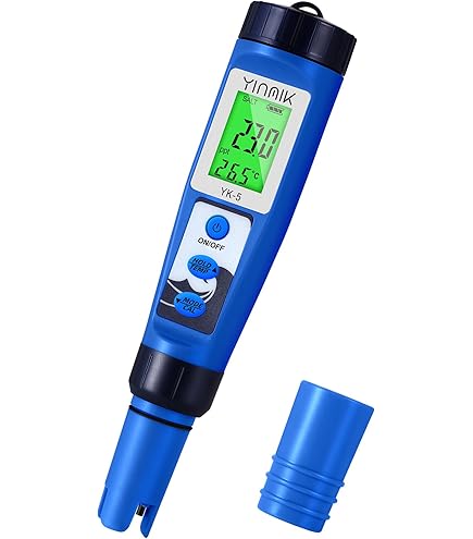 7 In 1 Smart Water Quality Tester, Wireless WiFi Water Monitor Measures PH/ ORP/TDS/EC/Salinity/SG/TEMP, Water Quality Meter With App Connection Real- Time Alerts For Aquarium, Saltwater Fish Tank, Etc - View #9