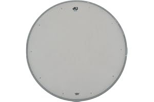 DRUM WORKSHOP, INC. Drum Workshop Snaredrum Fell weiß aufgeraut 14" DRDHCW14