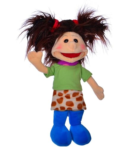 Marionnette Fibi Living Puppets 45cm - Poupée à Main Pour Enfants Et Spectacles