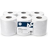 Double Layer Embossed Laminated Wick Drying Paper Roll &ndash; Pack of 6 | High Resistance and Absorbency.