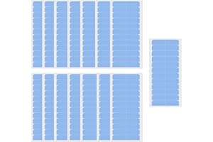 YTOOK 360 Stück Ersatztapes Klebestreifen, Hair Klebeband, Ersatz Tapes für Tape In Hair Extensions Echthaar, Perückenband Doppelseitige Klebebänder (Blau)