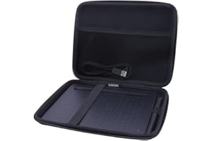 Aenllosi Étui Rigide Housse pour Wacom Intuos Tablette Graphique Stylet (Taille: S/CTL-4100 Series)