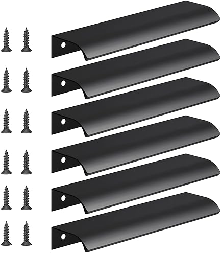 Lot De 5 ROK Matériel 7–9/40,6 Cm (192 Mm) Centre Chrome Noir