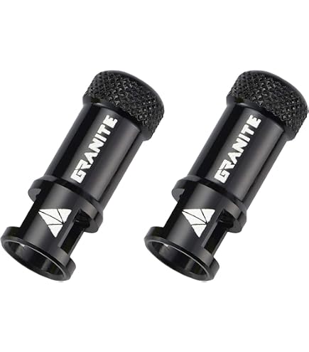 6 Bouchons De Valve Presta En Aluminium Anodisé Rouge - Antipoussière Pour VTT, Vélo Route - Compatible Valves Sans Chambre