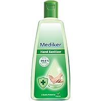 Mediker Hand Sanitizer,70 % Alcohol Based Sanitizer, 500 ml