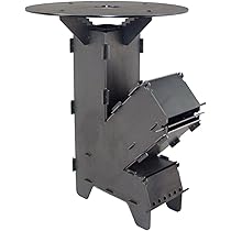 Rocket Stove Sistema Incastro Gancio Fuoco Fornello A Razzo Con