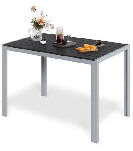 KESSER ® Table De Jardin 156 X 78 Cm Pour 6 Personnes Résistante Aux