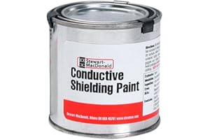StewMac paint Conductive Shielding, 1/2 pint (236.6ml)