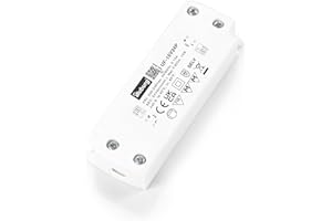 illuburg Transformateur LED 24V 15W Ultra Fin Plat Sans Scintillement LED Bloc d'Alimentation Driver Power Supply