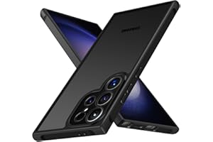 ‎IVOLER ivoler Etui do Samsung Galaxy S24 Ultra 5G [pełna ochrona aparatu] [standard wojskowy] odporne na uderzenia etui na telefon komórkowy, matowe, przezroczyste etui ochronne na tylną stronę zapobiegającą