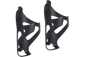 KABON Portabottiglie d'acqua per bicicletta, leggero 3 K, in fibra di carbonio, per bici da strada, MTB, accessori per ciclismo, confezione da 2