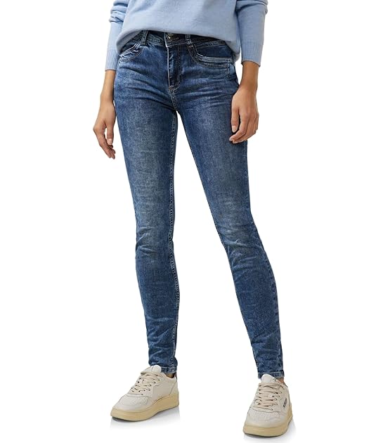 Damen Style York Jeanshose Slim und High
