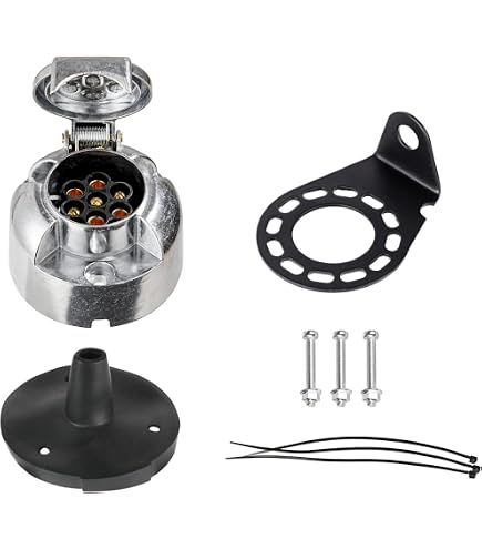 SPARKMOTO Rallonge Spirale Câble Remorque 7 Broches avec