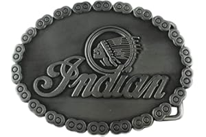 Daisybaby Novelty Indian Belt Buckle Men's Simple Western Native American Indian Belt Buckles 12 Styles