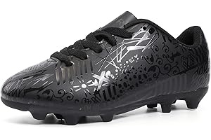 GWMDKI Boys Football Shoes Kids Girls FG/AG Soccer Athletics Training Sport Running Shoes Profession Competition Teenager Indoor Outdoor Cleats Sneakers