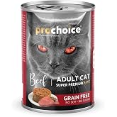Prochoice Yetişkin Kediler İ&ccedil;in, Tahılsız, Sığır Etli Ezme, 400 g x 12 adet