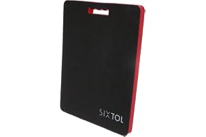 SIXTOL MECHANIC PAD MEGA | Mega knäskyddsmatta | EVA-skum | 75 x 50 x 3,6 cm | svart | Knäskydd verkstad | trädgårdsarbete