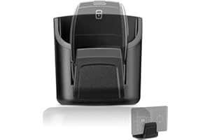 Faguan In-car key organizer and key card holder, mounted on the dashboard for clear visibility and easy access, reducing the risk of forgetting keys or leaving the vehicle running when departing