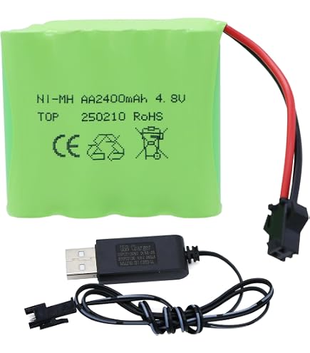 SHAWOROCE Batería 4,8 V 800 mAh Compatible con Divers Tens Eco 2 XTR2
