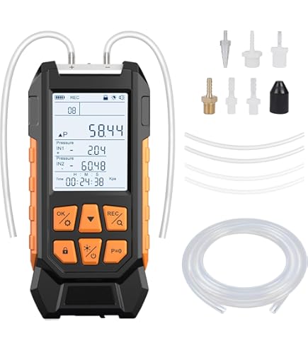 Digitale Differentiële Drukmeter tot ± 36,80 kPa met Gegevensopslag en