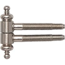 Cerniere Per Porte Interne GedoTec - Coppia Di Cerniere A Fascetta Portante 40kg Per Montaggio A Scomparsa - Foto 4